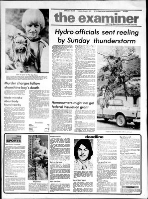 Barrie Examiner, 2 Aug 1977