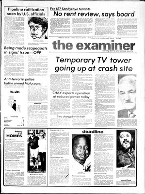 Barrie Examiner, 9 Sep 1977