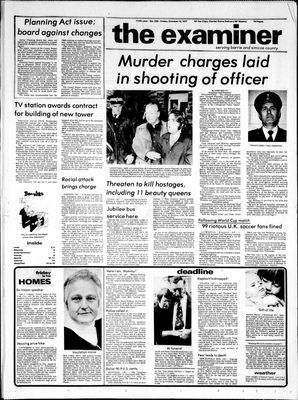 Barrie Examiner, 14 Oct 1977