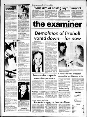 Barrie Examiner, 25 Oct 1977