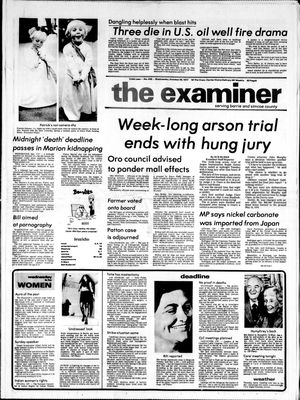 Barrie Examiner, 26 Oct 1977