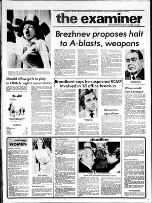 Barrie Examiner, 2 Nov 1977