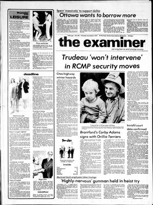 Barrie Examiner, 3 Nov 1977