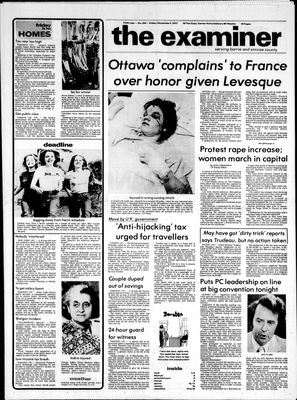 Barrie Examiner, 4 Nov 1977