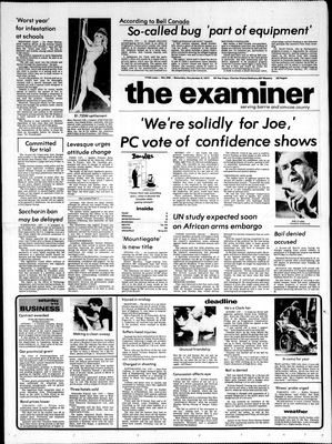 Barrie Examiner, 5 Nov 1977