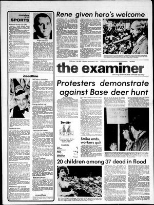 Barrie Examiner, 7 Nov 1977