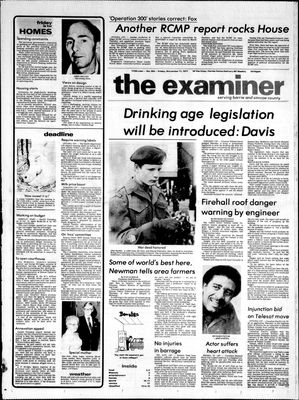 Barrie Examiner, 11 Nov 1977