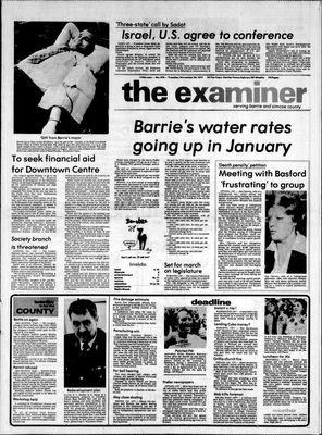 Barrie Examiner, 29 Nov 1977