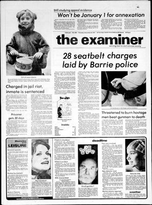 Barrie Examiner, 22 Dec 1977