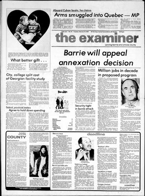 Barrie Examiner, 14 Feb 1978