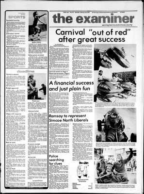 Barrie Examiner, 20 Feb 1978