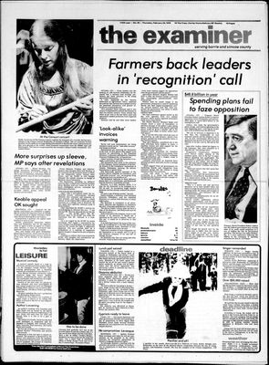 Barrie Examiner, 23 Feb 1978