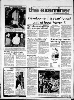 Barrie Examiner, 28 Feb 1978