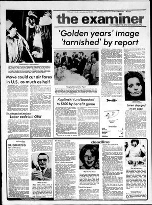 Barrie Examiner, 15 Apr 1978