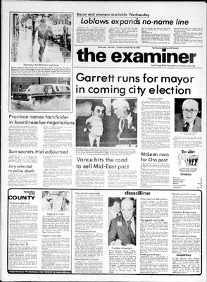 Barrie Examiner, 19 Sep 1978