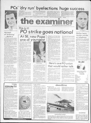 Barrie Examiner, 17 Oct 1978