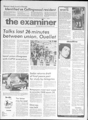 Barrie Examiner, 23 Oct 1978