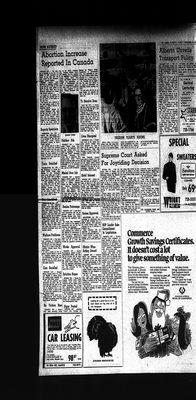 Barrie Examiner, 12 Dec 1972