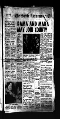 Barrie Examiner, 19 Dec 1972