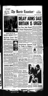 Barrie Examiner, 16 Jan 1971