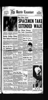 Barrie Examiner, 6 Feb 1971