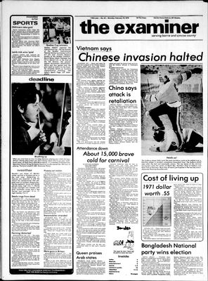 Barrie Examiner, 19 Feb 1979