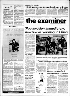 Barrie Examiner, 2 Mar 1979