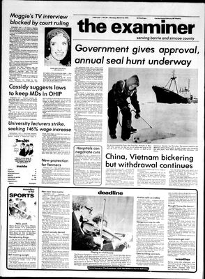 Barrie Examiner, 12 Mar 1979