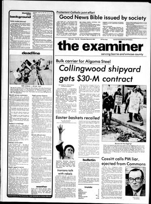 Barrie Examiner, 22 Mar 1979