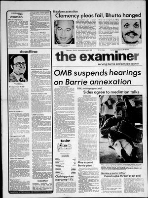 Barrie Examiner, 4 Apr 1979