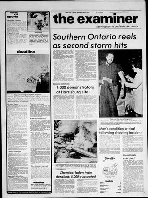 Barrie Examiner, 9 Apr 1979