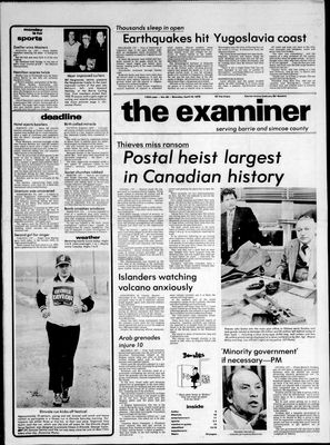 Barrie Examiner, 16 Apr 1979