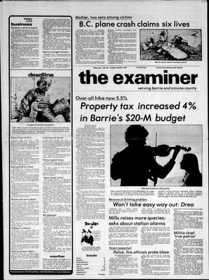 Barrie Examiner, 20 Apr 1979