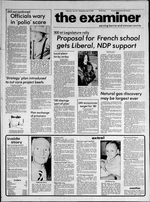 Barrie Examiner, 16 May 1979