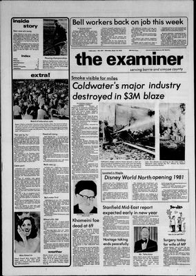 Barrie Examiner, 10 Sep 1979