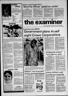 Barrie Examiner, 28 Sep 1979