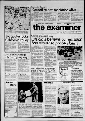 Barrie Examiner, 16 Oct 1979