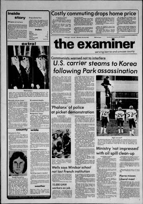 Barrie Examiner, 29 Oct 1979