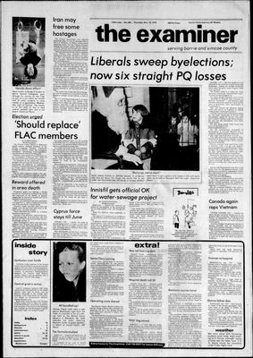 Barrie Examiner, 15 Nov 1979