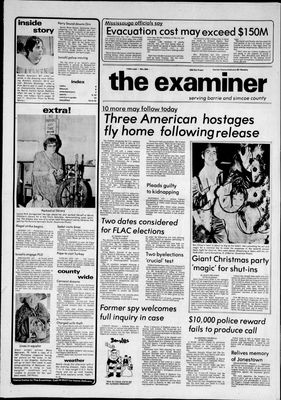 Barrie Examiner, 19 Nov 1979