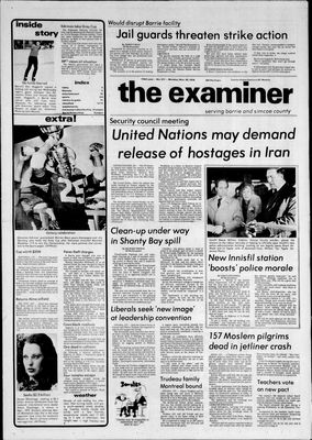 Barrie Examiner, 26 Nov 1979