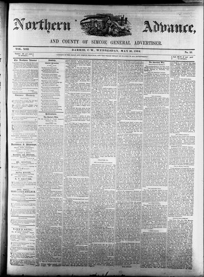 Northern Advance, 25 May 1864