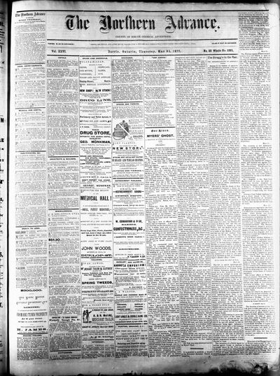 Northern Advance, 31 May 1877