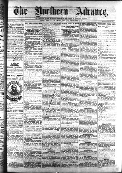 Northern Advance, 5 Feb 1891