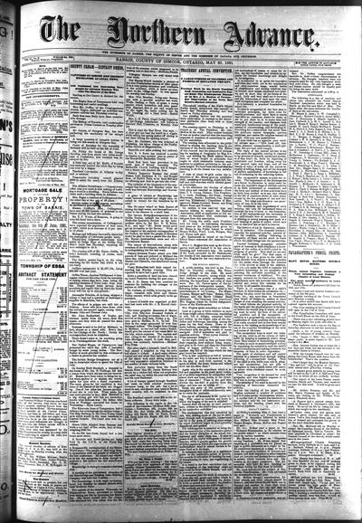 Northern Advance, 28 May 1891