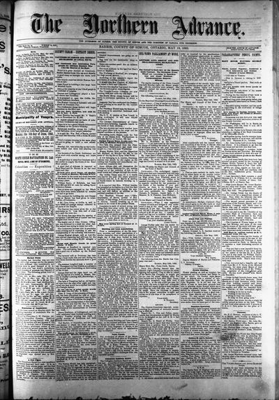 Northern Advance, 18 May 1893