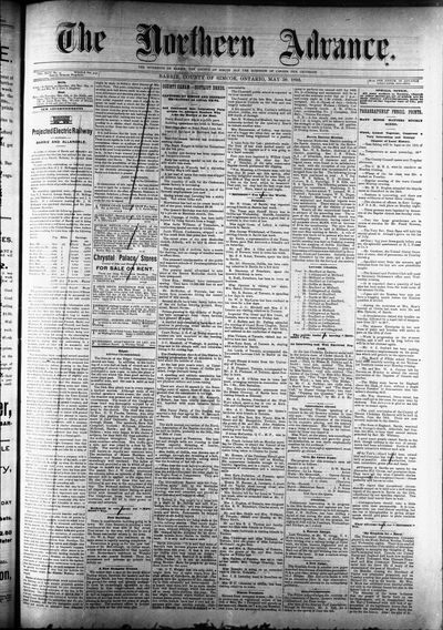 Northern Advance, 30 May 1895