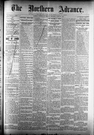 Northern Advance, 20 Jun 1895