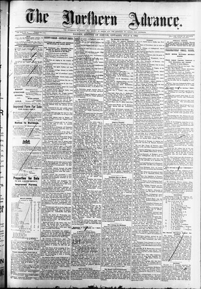 Northern Advance, 4 Jul 1895