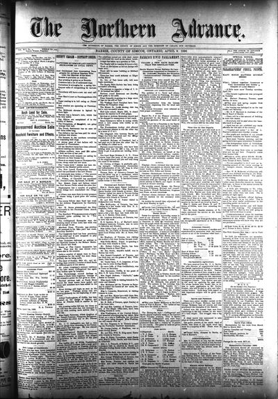 Northern Advance, 9 Apr 1896